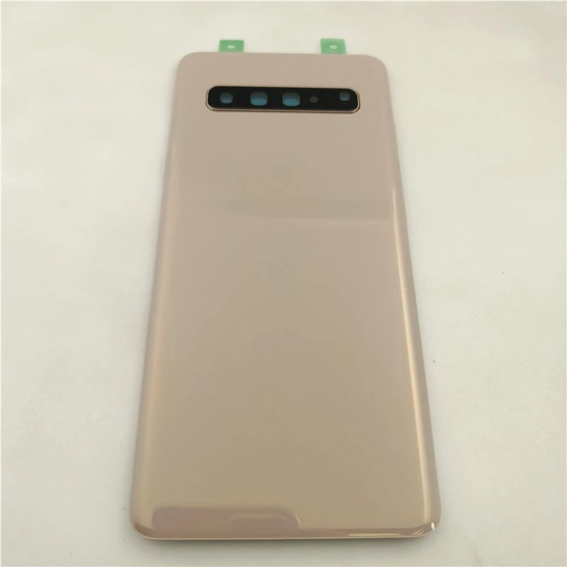 

For Samsung Galaxy S10 5G G977 G977F 5G Version Battery cover Back cover Rear Glass Rear With Camera Lens For S10 Battery cover