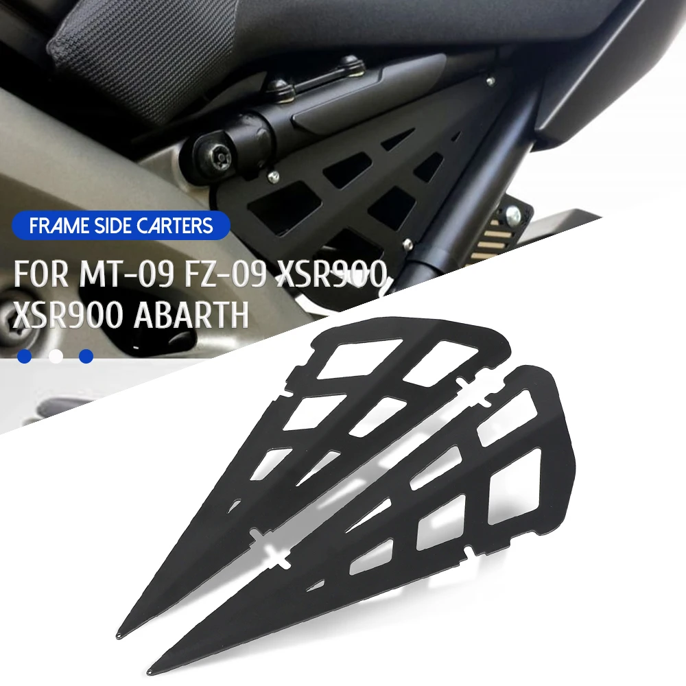 

FRAME SIDE CARTERS Guard Cover Protector Motorcycle FOR YAMAHA MT-09 MT09 FZ 09 FZ09 2013-2021 XSR900 XSR 900 Abarth 2022 2023