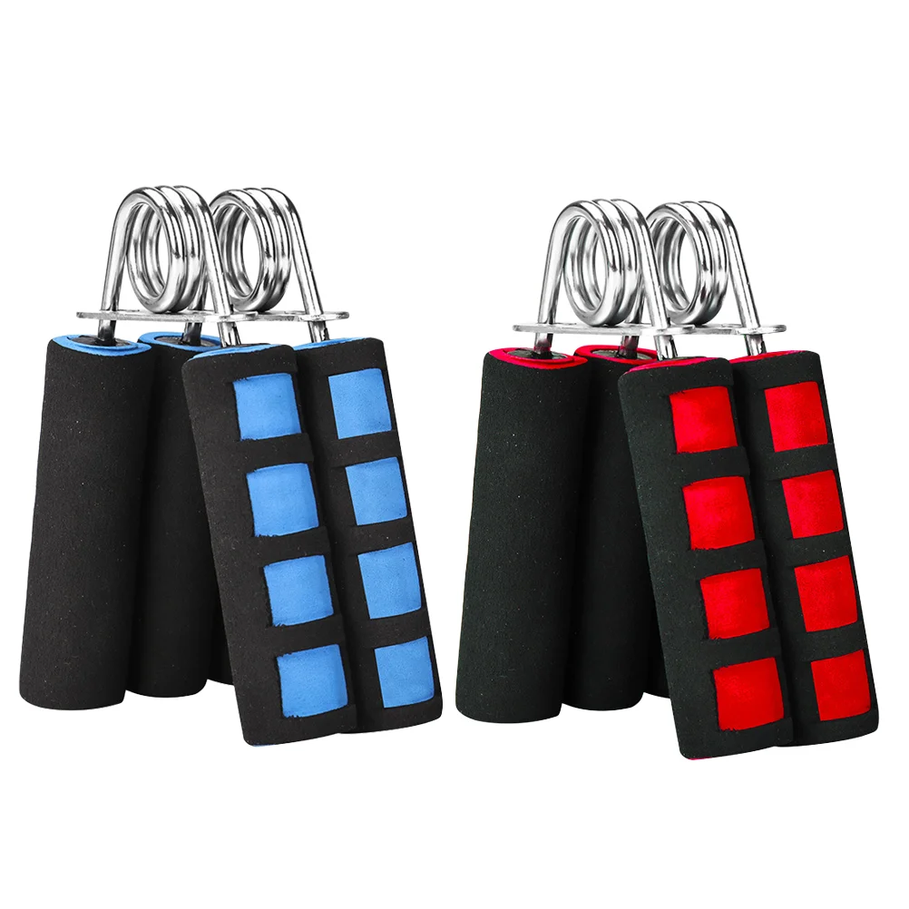 

4 Pcs Wrist Exerciser Foam Hand Gripper Grab Handle Grip Strength Trainer Hand Grip Exercises Gym Hand Grip Fitness