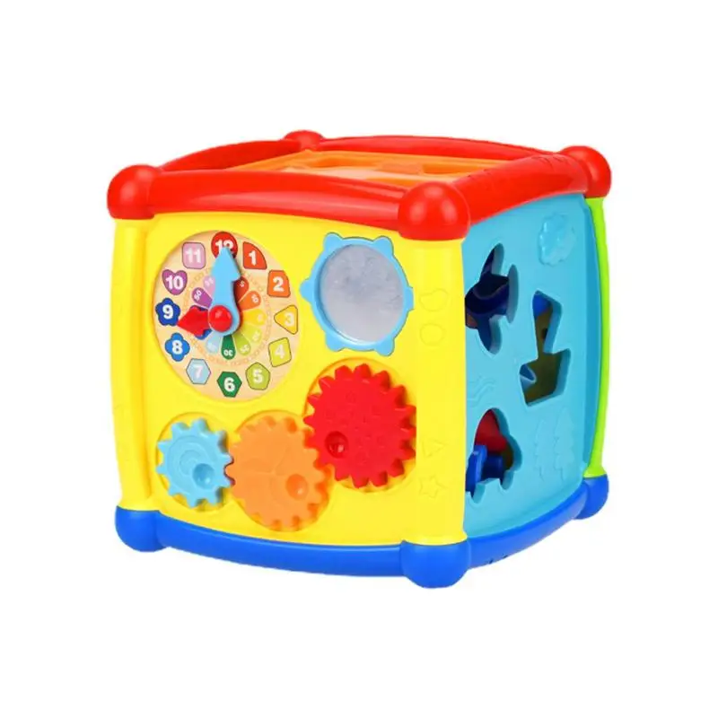 

Cube Activity Center 6 In 1 Activity Cube Baby Toys Early Educational Baby Toys Play Center Boys Girls Birthday Gifts For Over