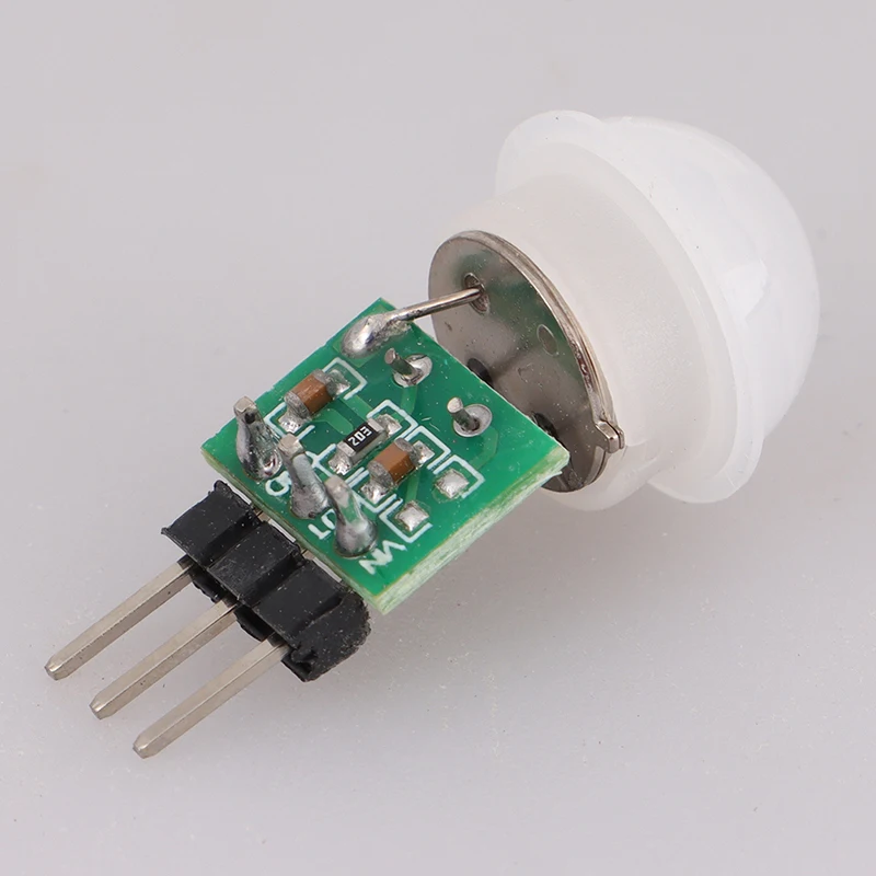 1 шт., пироэлектрический инфракрасный датчик движения PIR, автоматический детектор, модуль AM312, Датчик постоянного тока от 2,7 до 12 В