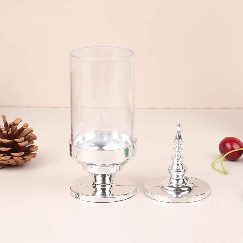 1 шт. креативная свадебная коробка конфет гальваническая золотая и серебряная