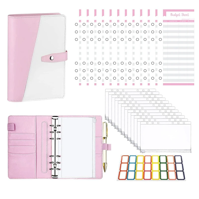 

Budget Planner Money Envelopes, Budget Planner, Cash Stuffing, Binder With 12 Cash Envelopes,12 Budget Sheet