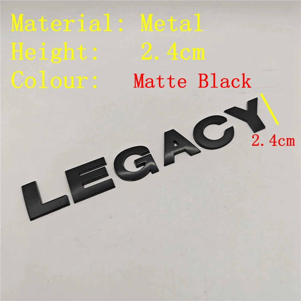 

Наклейки на задний багажник, эмблема, значок, наклейка с буквами автомобиля, наклейка, Стайлинг для Subaru LEGACY