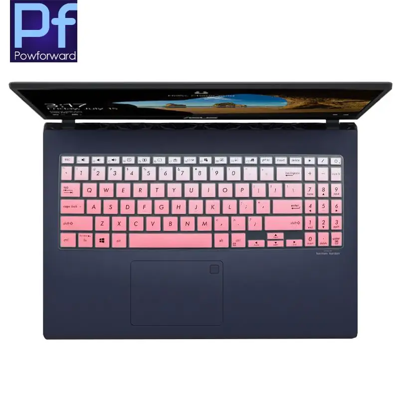 Силиконовый чехол для клавиатуры ноутбука ASUS Zenbook Flip 15 UX564 UX564E UX564EH UX563FD UX563 Q538EI Q538
