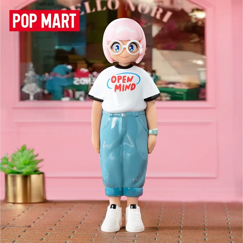 

Pop Mart Hello Nori Series Blind Box Model Confirm Style Cute Anime Figure Gift Surprise Box Kawaii Blind Box Toys Original