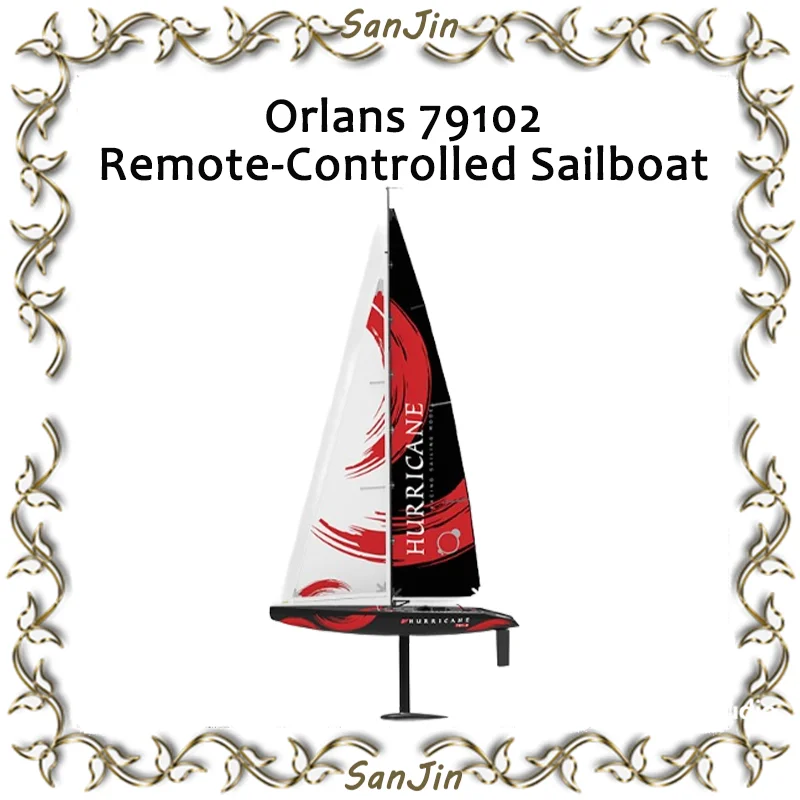 Парусная лодка Olans с дистанционным управлением для соревнований ураганом без