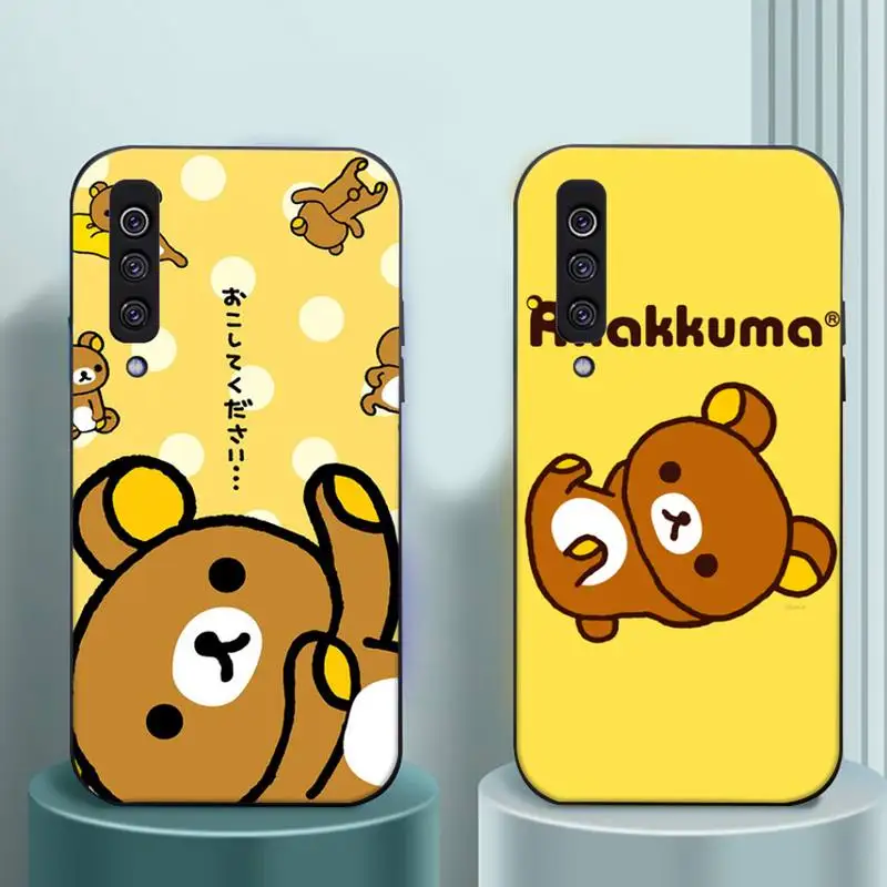 

rilakkuma cute cartoon doll Phone Case For Samsung galaxy A S note 22 52 21 20 53 51 71 12 13 10 32 50 fe s ultra plus