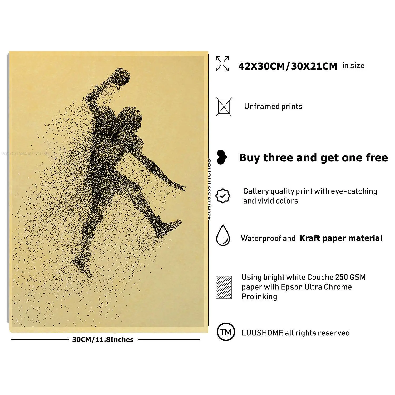 Рисунок 6 - Пламя спортивные шары плакат стена