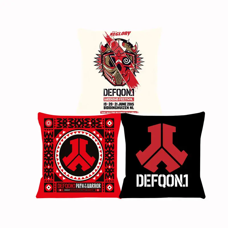 Наволочка для дивана Defqon 1, подушка, чехол для сиденья, автомобильная декоративная наволочка 45x45 см для дома