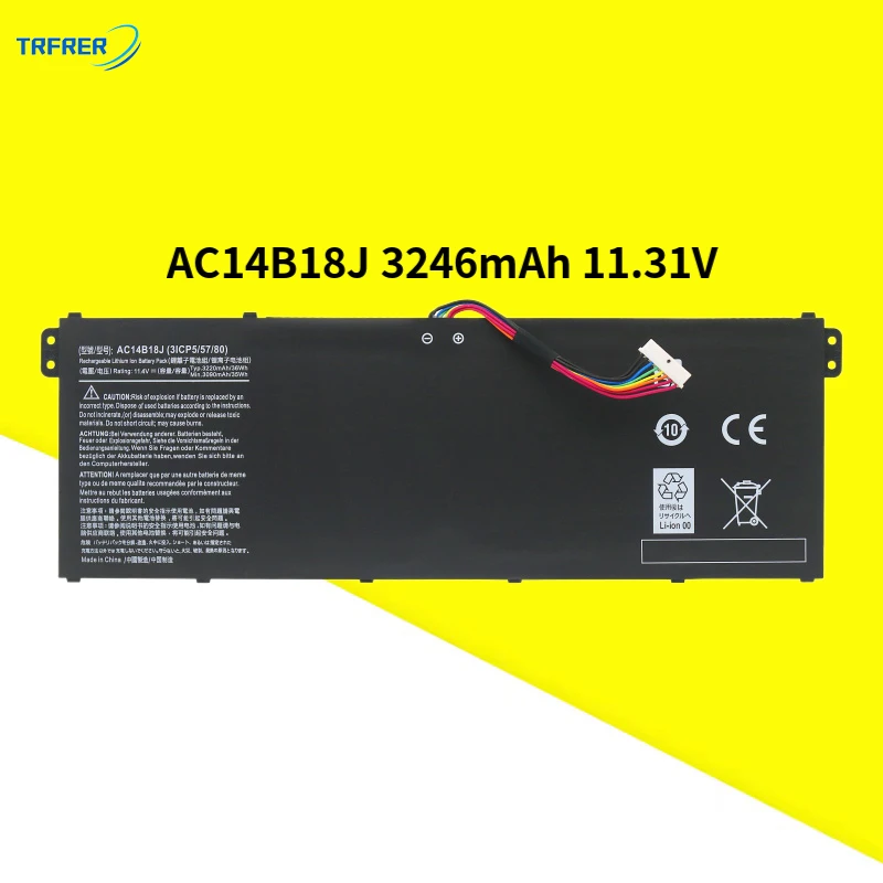

ZDIUIU For Acer AC14B18J MS2394 EX2519 N15W4 ES1-512-531-111 notebook battery