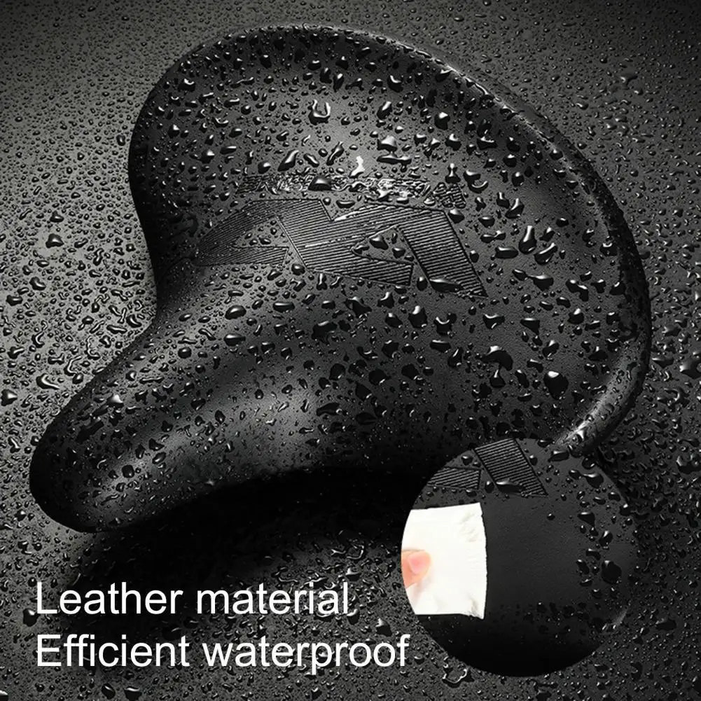 

Bicycle Saddle Cycling Seat Wide Waterproof Lightweight Shock Absorbing Comfortable Big Butt Bike Seat Bicycle Parts
