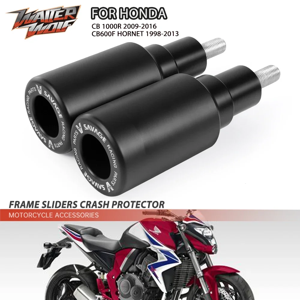 

For HONDA CB1000R Frame Sliders Crash Protector Motorcycle Falling Protection Accessories CB 1000R CB600F/S CBF600 N/S HORNET