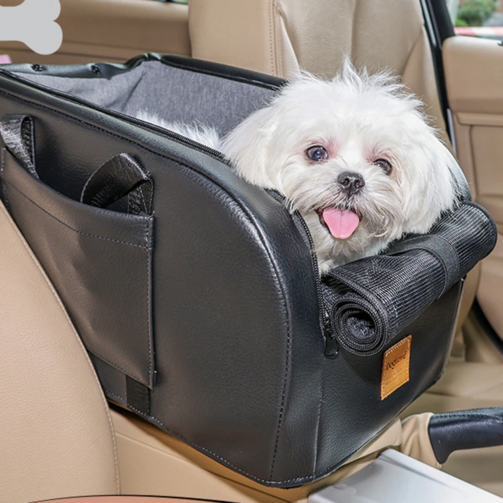 

Portable Cat Dog Bed For Car Travel Central Control Car Safety Pet Seat Transport Dog Carrier Protector For Small Dog Chihuahua
