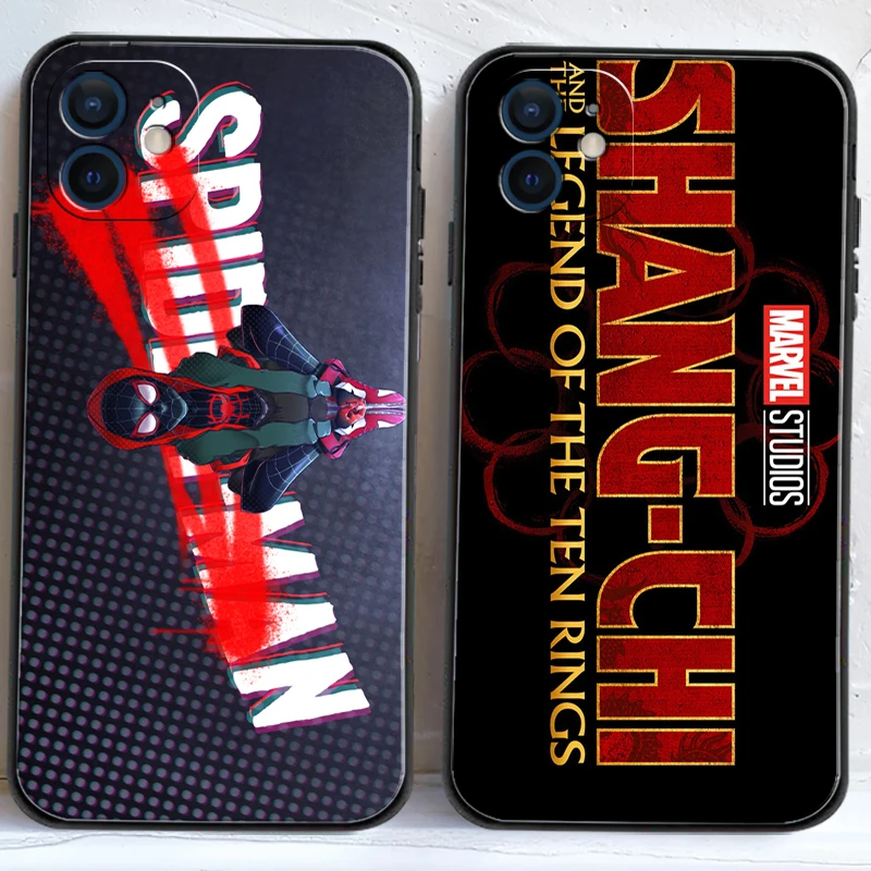 

Marvel Avengers Phone Cases For iPhone 11 12 Pro MAX 6S 7 8 Plus XS MAX 12 13 Mini X XR SE 2020 Coque Soft TPU Back Cover