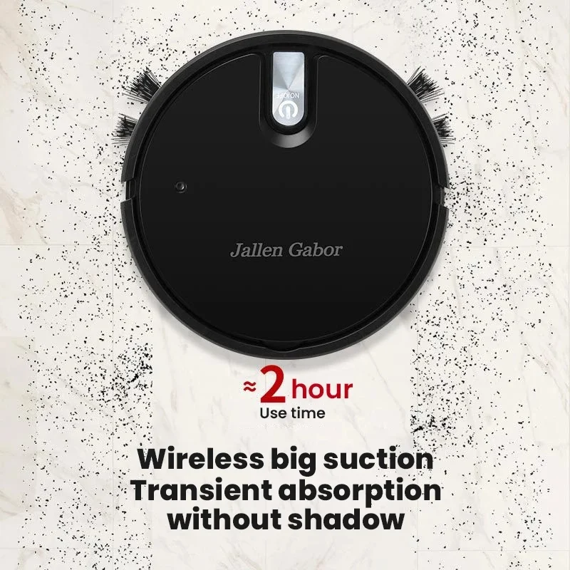 

5-in-1 Wireless Smart Robot Vacuum Cleaner Multifunctional Super Quiet Vacuuming Mopping Humidifying For Home Use Kids Toy