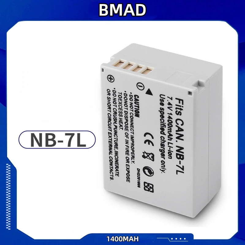 Литиевая батарея NB-7L 7 4 В 1400 мАч для Canon Powershot D10