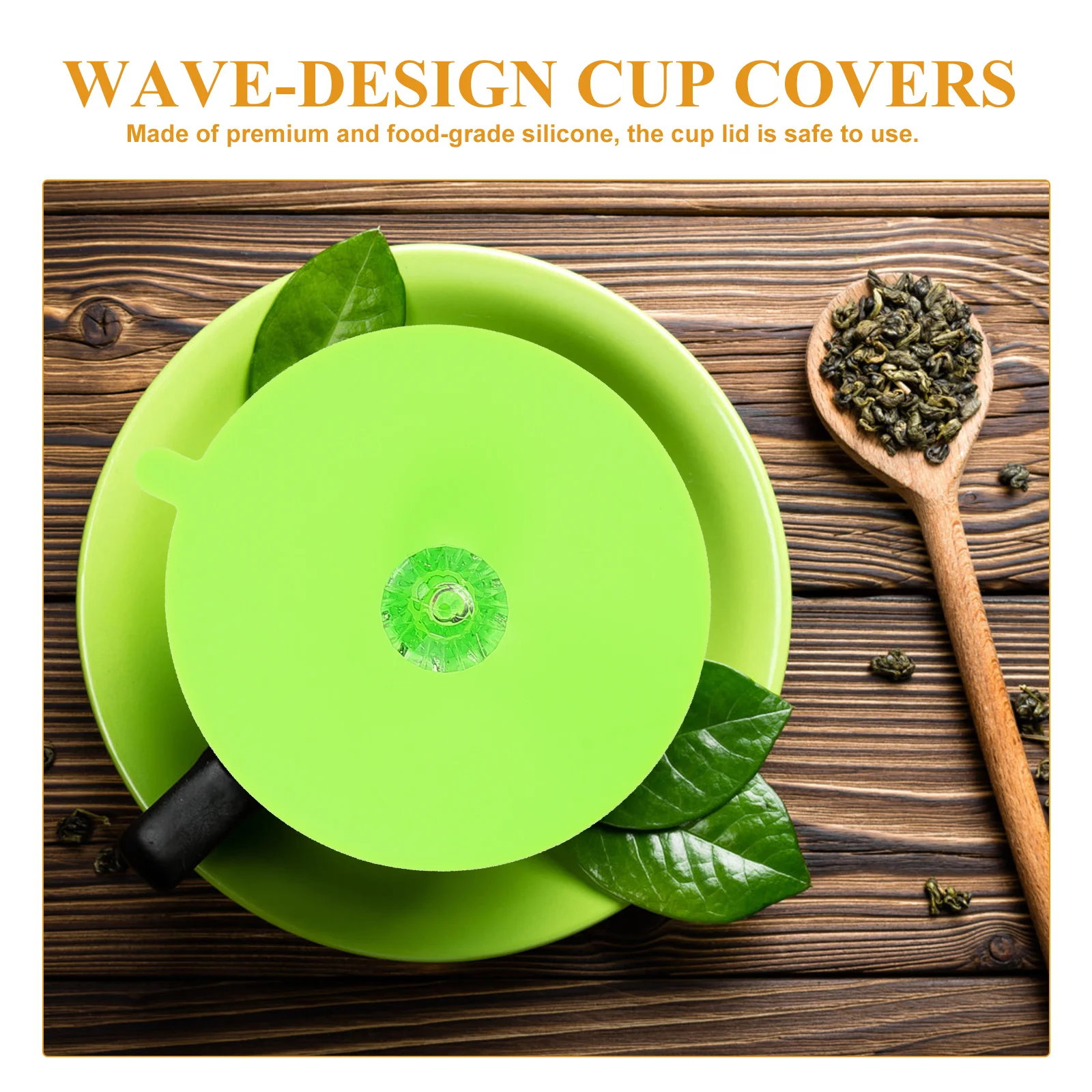 

12 Household Portable Reusable Colored Cup Covers For Drinks Cup Lids Coffee Mug Lid Cup Covers Glass Cover