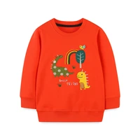 jumping meters new arrival animals applique hot selling boys girls sweatshirts long sleeve autumn spring kids hoodies shirts