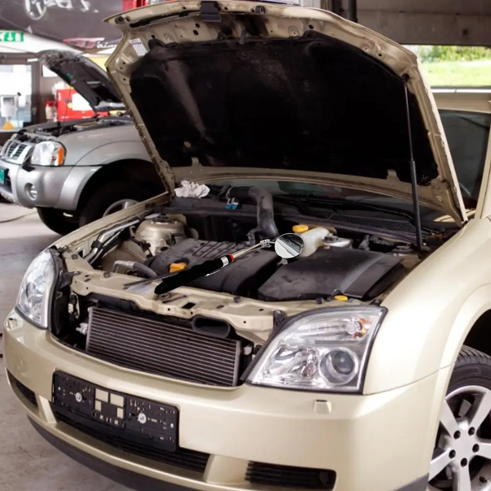 Портативное зеркало для осмотра автомобиля регулируемая телескопическая гибкая