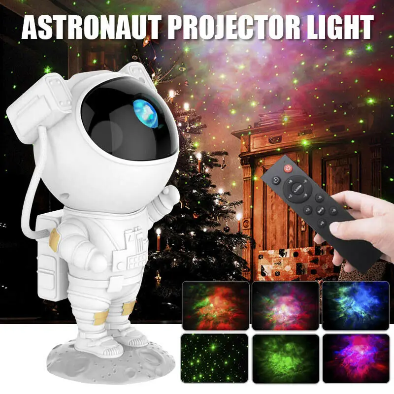 

Astronaut Star Galaxy Projector Lamp Led Night Light Room Decor Baby Lamp Lighting Moon Galaxy Astronaut Laser Projector Starry