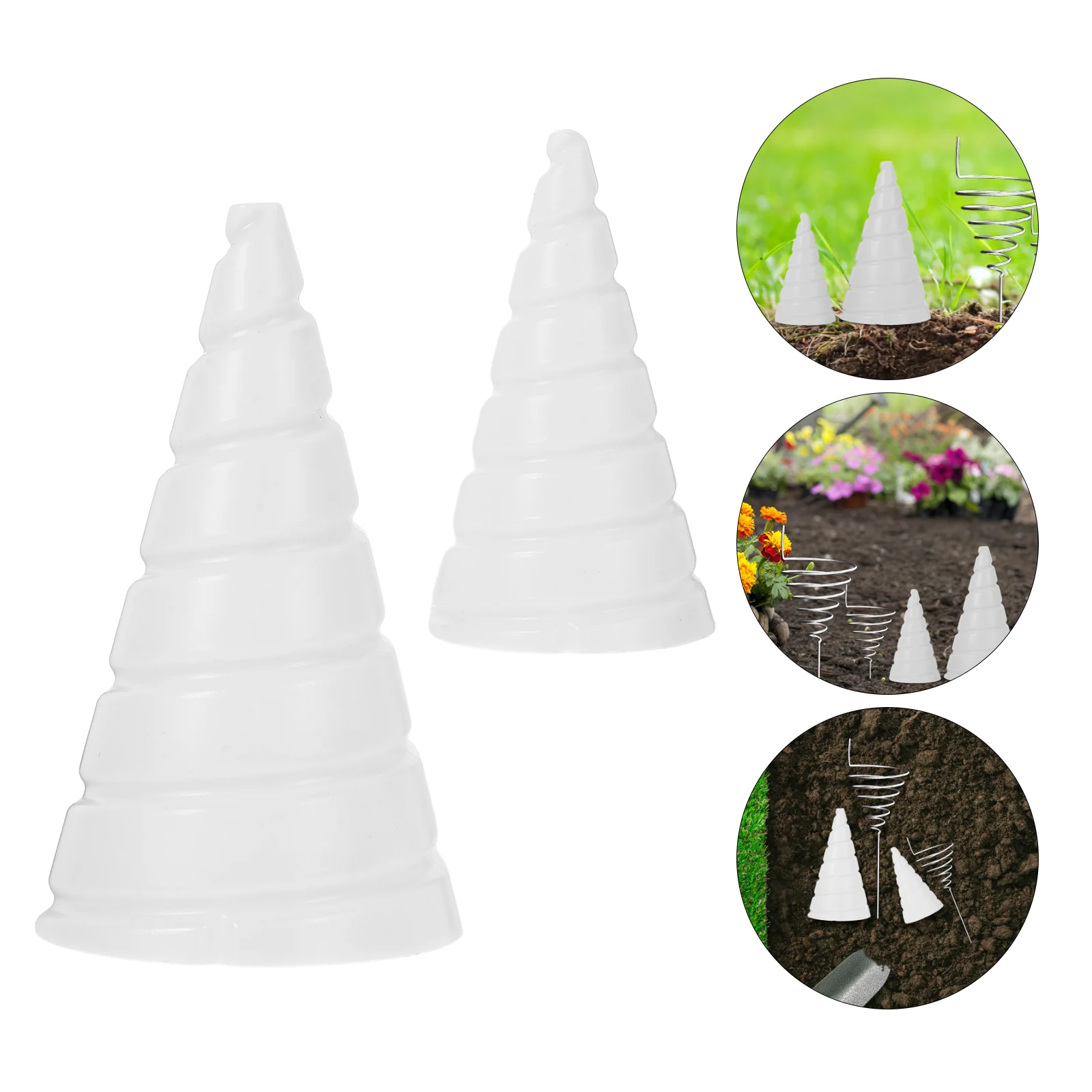 2 шт. инструмент для изготовления кольев растений медные катушки садовых