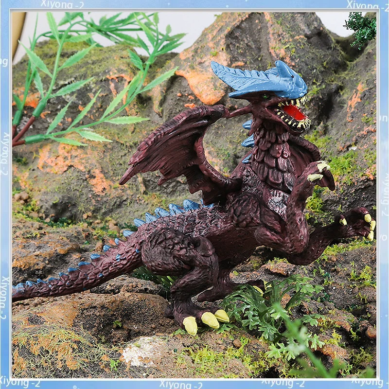Oenux 4 шт./компл. летающий волшебный дракон вращающиеся монстры динозавры животные