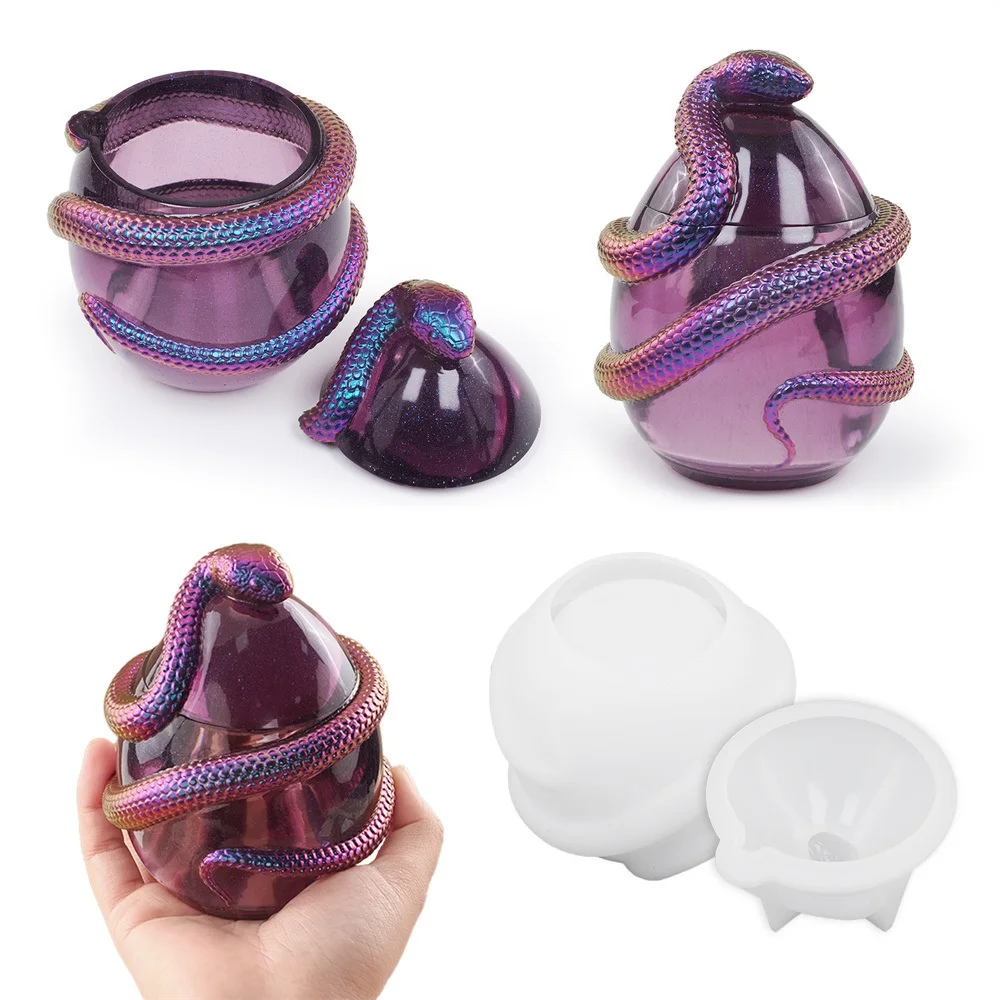 Забавная банка для свечей в виде змеиного яйца силиконовые формы сделай сам 3D