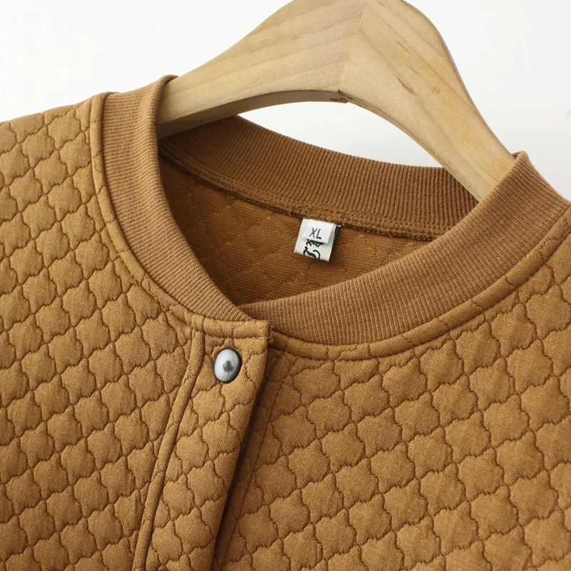 2023 Осень Женщины Одежда Плюс Размер Куртка Повседневная Мерсеризованный Хлопок