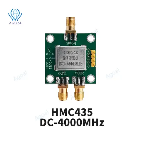Dc-4000Mhz HMC435 RF SPDT однополюсный двойной выключатель мультиплексор запасные части RF SPDT переключатель HMC435 мультиплексор