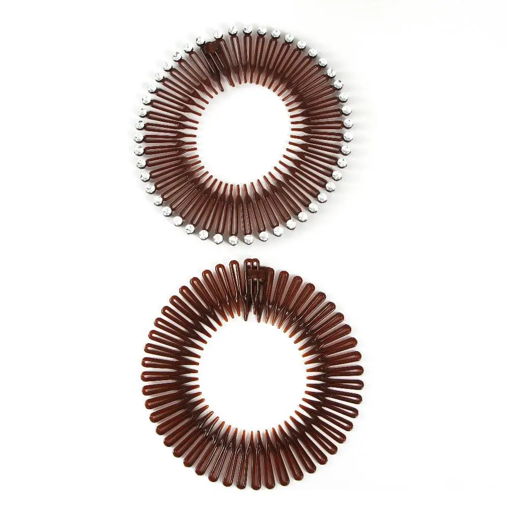 Пластиковый полный круг с бриллиантами гибкая эластичная фиксированная повязка