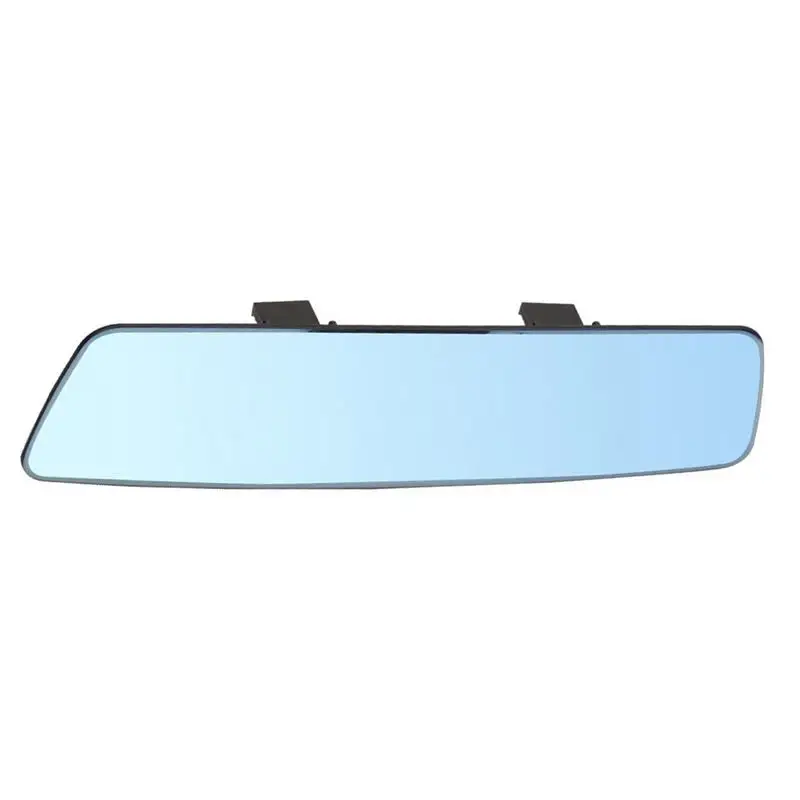 

Anti-Glare Rear View Mirror Borderless Panoramic Rearview Mirrors Curved Design Wide Field Of Vision Minimize Blind Spots