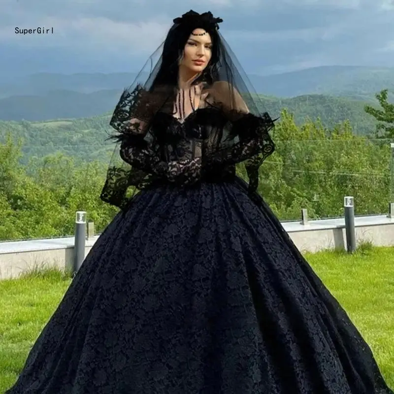 Изящная изысканная фата с цветочным узором Завораживающая кружевная J78E