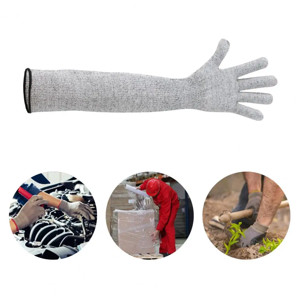 

Cut Resistant Arm Sleeve Breathable Skin-friendly Food Grade Material Cut-Resistant Arm Cover Sleeve for Worker