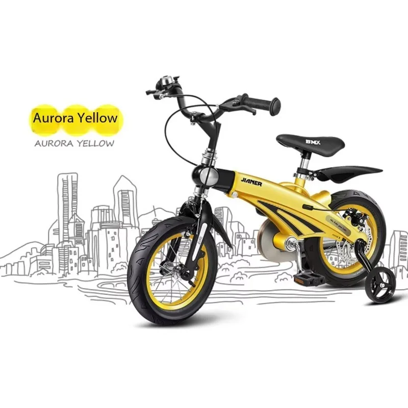 Детский велосипед Airo Ultra Light из авиационного магниевого сплава, без сварки, с бесшовной рамой, для детей от 3 до 9 лет (art.: 3920dbba90174) - 3920dbba90174