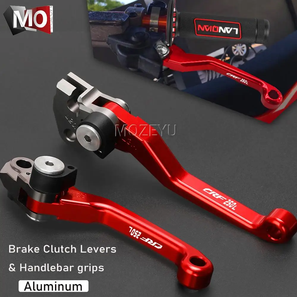 

Motorcycle Pivot Clutch Brake Levers Dirt Bike Lever Handle Grips Motorcoss For honda CRF250L CRF 250L CRF250 L Rally 2021 2022