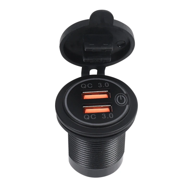 Автомобильное зарядное устройство с двумя USB-портами 12 В 36 Вт