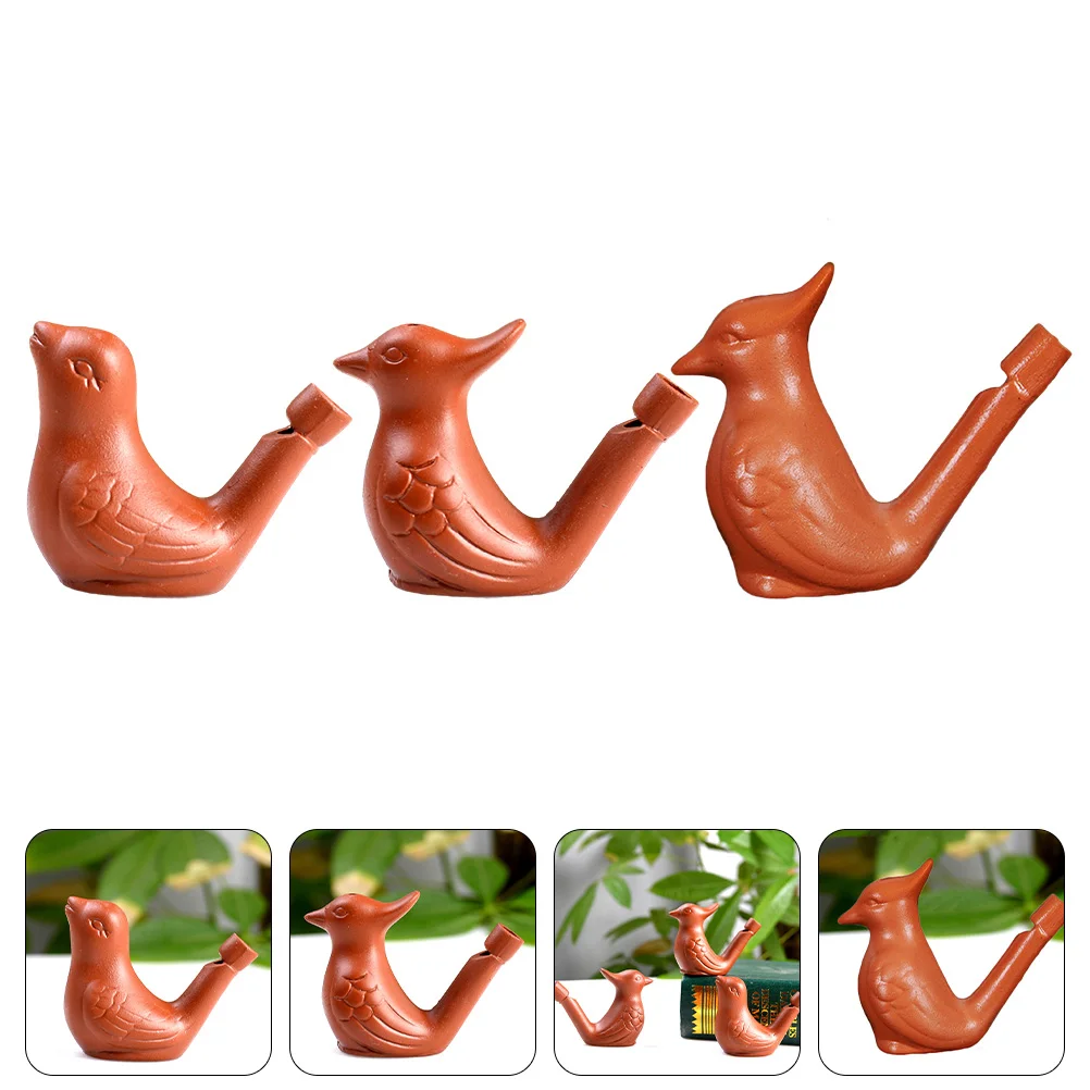

3Pcs Bird Shaped Whistle Kids Whistles Children Musical Instrument