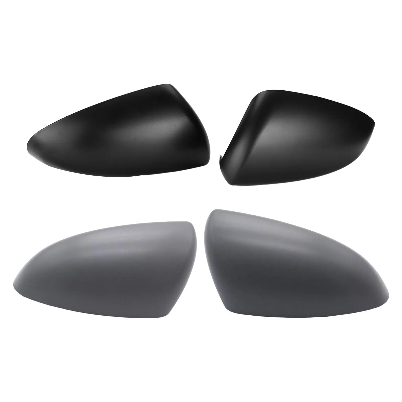 

2Pcs Door Side Mirror Cover Caps Housing Side Rearview Mirror Caps for Replacement Left + Right Side