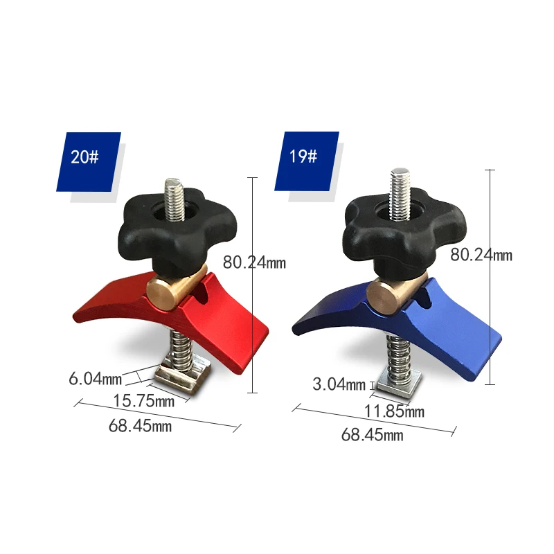 Зажимные Блоки С Т-образным Пазом Из Алюминиевого Сплава 19/20/30/45 Для
