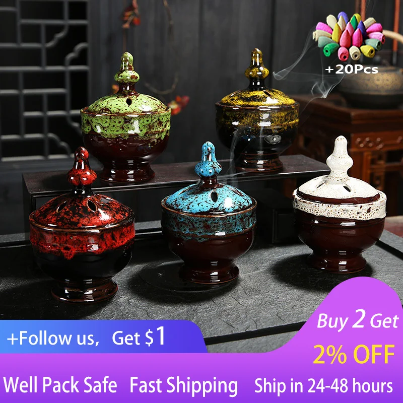

Eid Mubarak Decor Muslim Islamic Party Decoration Ceramics Incense Burner for Home Desk Ramadan Decoration 2023
