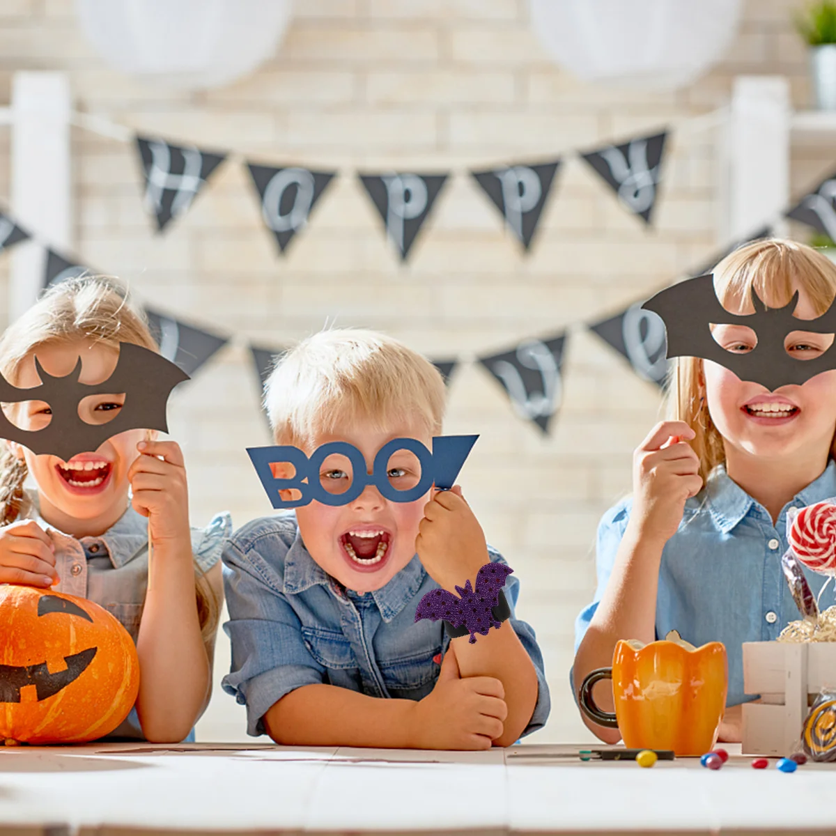 

6pcs Party Slap Bracelets Snap Bracelet Pumpkin Slap Bracelets Snap Bracelets Party Bracelets