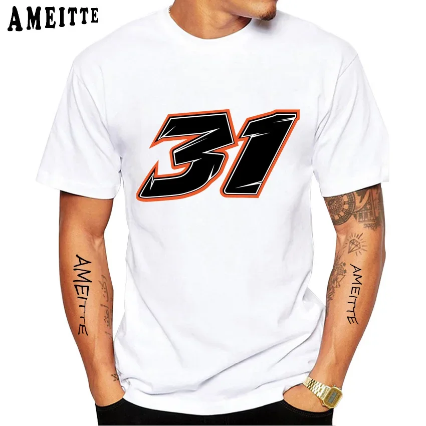 Классическая футболка Garrett Gerloff Number 31 новая летняя мужская повседневная с