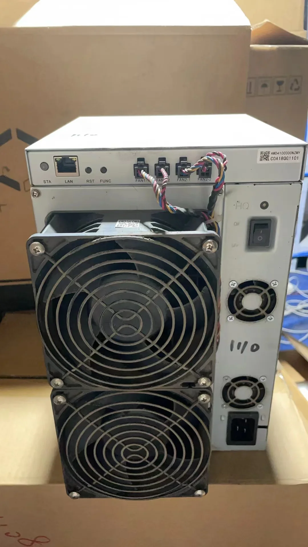 Avalon-minero de Bitcoin A1346 máquina criptomonedas 3300W BTC Asic 1346 110T A1246 A1166 pro новинка