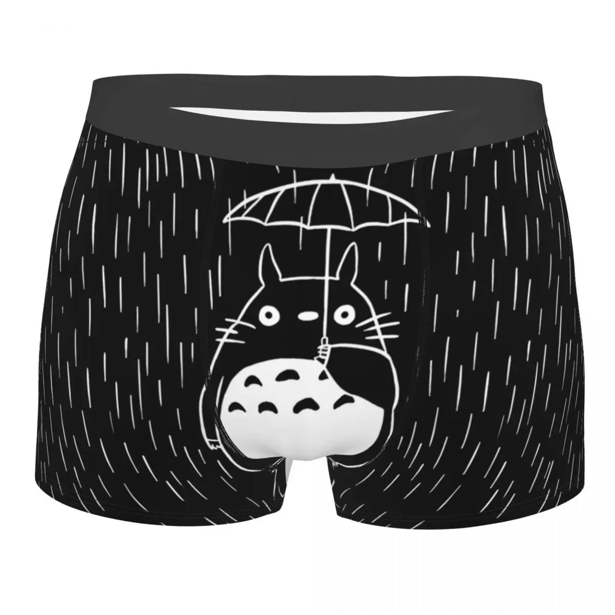 

Шорты-боксеры My Neighbor Totoro для мужчин, сексуальные трёхмерные трусы с 3D-принтом для студийной фотосъемки