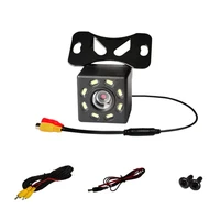 automotive rear view camera general 170%c2%b0 wide angle hd pixel with 812 led lights ip68 waterproof anti fogging reverse camera