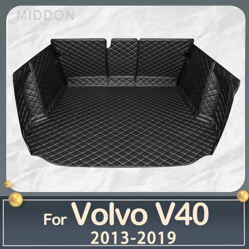 

Коврик для багажника автомобиля для Volvo V40 Hatchback 2013 2014 2015 2016 2017 2018 2019