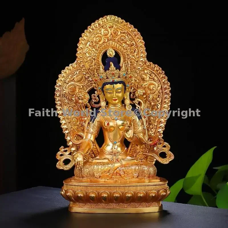 Фото Хорошая бутиковая статуя Будды Jambhala Tare Bodhisattva Manjusri Shakyamuni Phra Kring Vajrasattva Longevity Будда с подсветкой №2