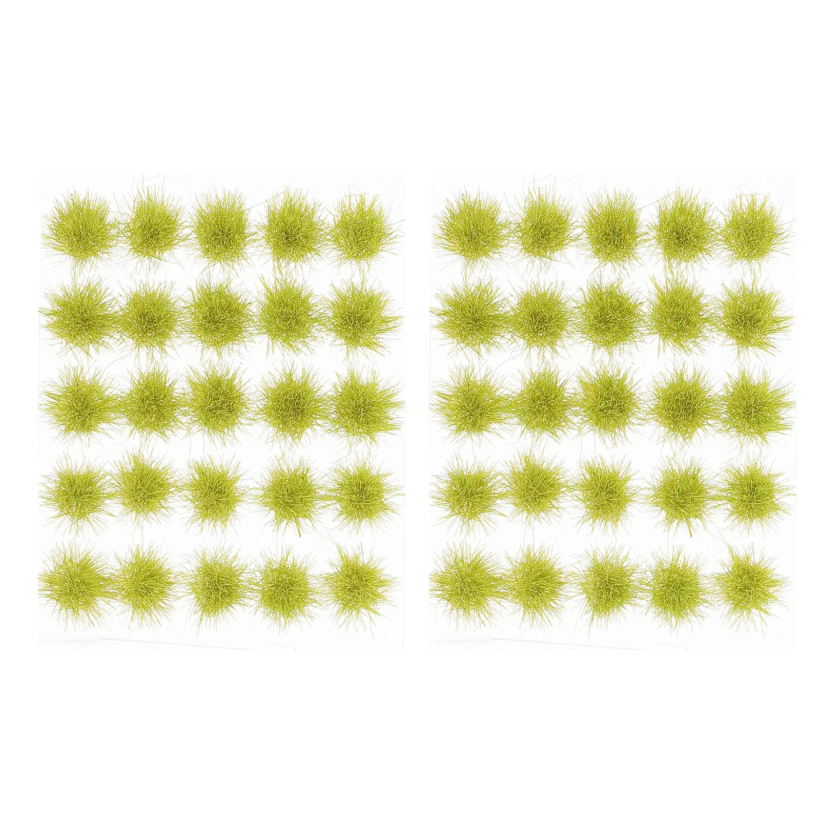 

Artificial Grass Clusters Miniature Flower Tufts Desert Decor Scenic Bushy Sand Table Desktop Scenery Model DIY Lawn