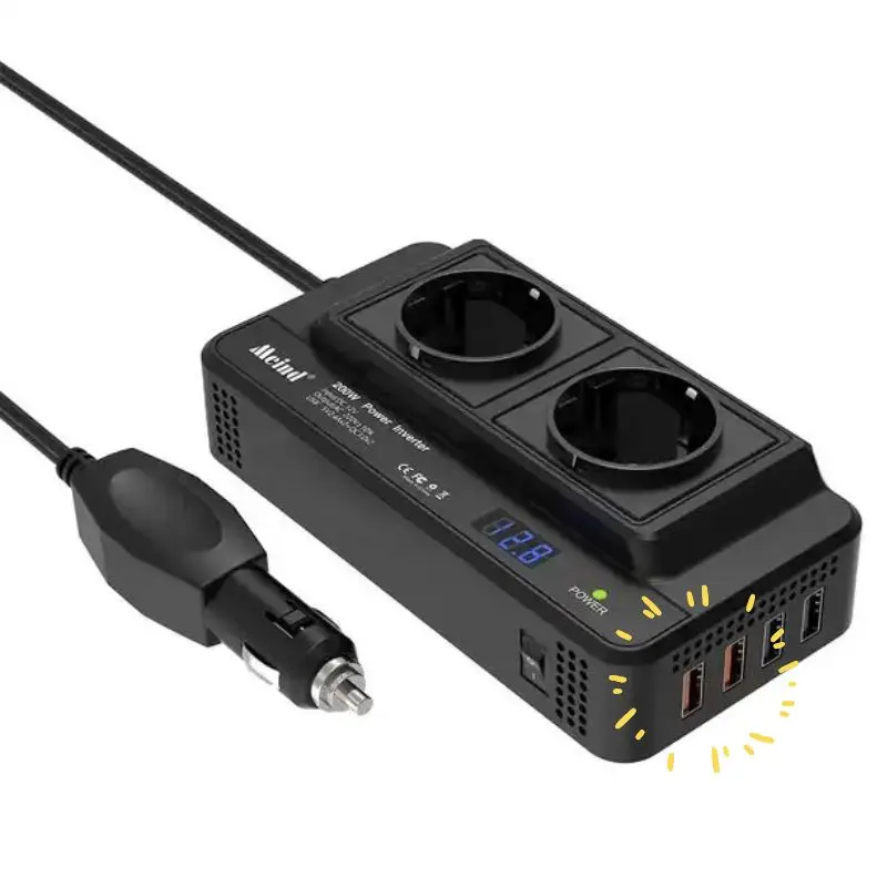 Высокое количество портативный 12 В 220 200 Вт модифицированная Синусоидальная